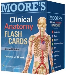 Lippincott Williams & Wilkins USA Moore's Clinical Anatomy Flash Cards