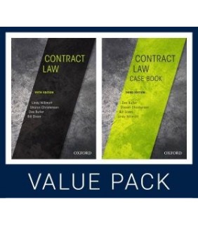 Oxford University Press Contract Law 5e Value Pack