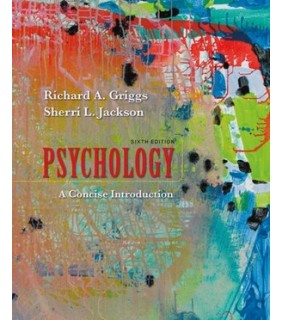 Macmillian Science & Education Psychology 6E: A Concise Introduction
