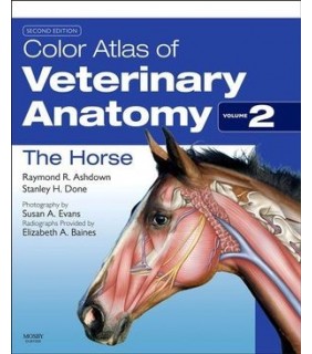 Mosby Wolfe Color Atlas of Veterinary Anatomy, Volume 2, The Horse, 2e
