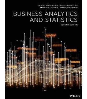 John Wiley & Sons Business Analytics and Statistics 2E