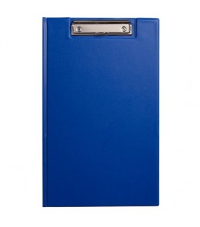  Clipboard Folder Foolscap PVC Blue