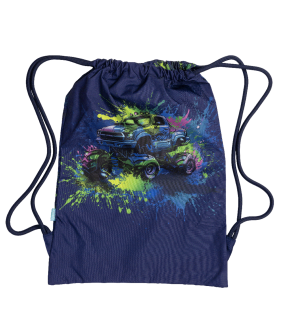 Spencil Big Drawstring Bag - Mega Wheels
