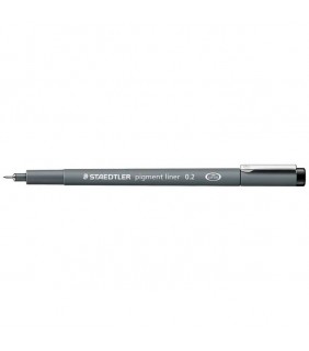 Staedtler pigment liner 0.2mm - black