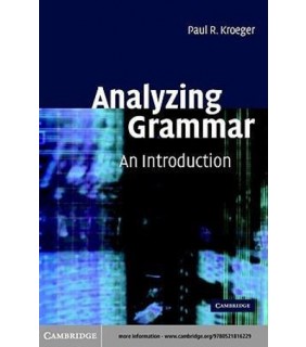 Cambridge University Press ebook Analyzing Grammar