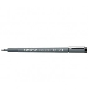 Staedtler pigment liner 0.8mm - black