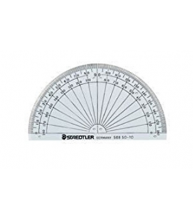 Staedtler Protractor 10cm 180 degree