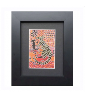 Murra Wolka Framed Print Large - Stand Kang/Marlu