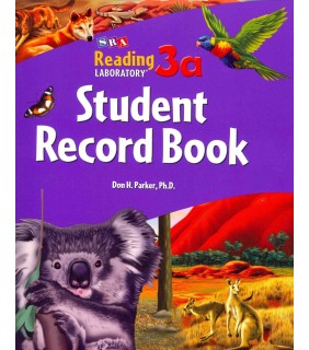  SRA Reading Lab 3A Student Record Book (single)