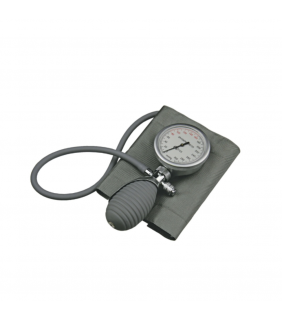 Axis Health Basic One Hand Aneroid Sphygmomanometer - Silver, Latex Free