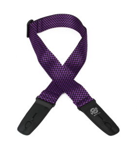 Lock It 2 INCH POLY CHECKER - Purple/Black