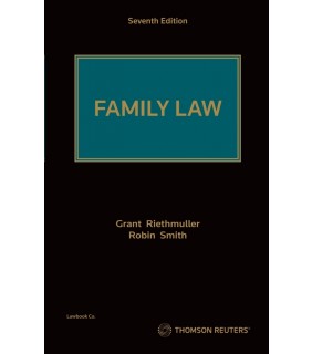 Thomson Reuters eBook Family Law