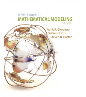 Cengage Learning ebook A First Course in Mathematical Modeling 5E
