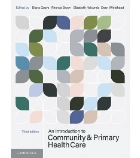 Cambridge University Press ebook An Introduction to Community and Primary Health Care