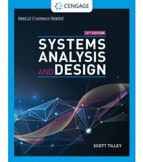 Cengage Learning Systems Analysis and Design 12E