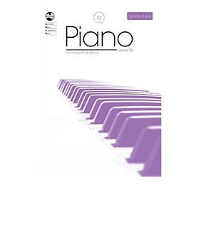 AMEB Piano Grade 3 to 4 Series 16 CD/Handbook
