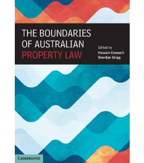 Cambridge University Press ebook The Boundaries of Australian Property Law