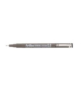 Artline 238 Pen 0.8mm Black