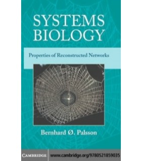 Cambridge University Press ebook Systems Biology: Properties of Reconstructed Networks