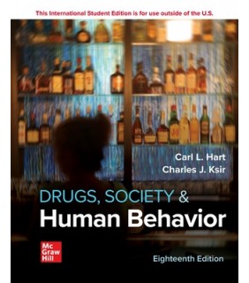 McGraw-Hill Education Drugs, Society, And Human Behavior 18E