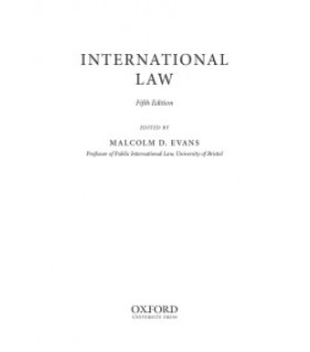 OUP Oxford ebook 1YR rental International Law