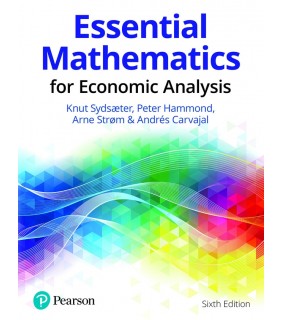 Pearson Education Essential Mathematics for Economic Analysis 6E