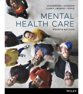 John Wiley & Sons Mental Health Care: An Introduction for Health Professionals