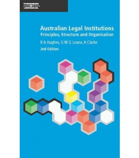 Thomson Reuters eBook Australian Legal Institutions