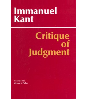 Hackett Publishing Critique of Judgment