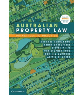 Cambridge University Press ebook Australian Property Law (Enhanced edition): Principles