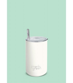Iced Coffee Cup with Straw - Cloud