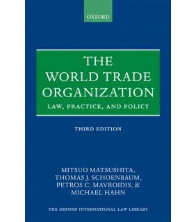 Oxford University Press ebook The World Trade Organization 3E
