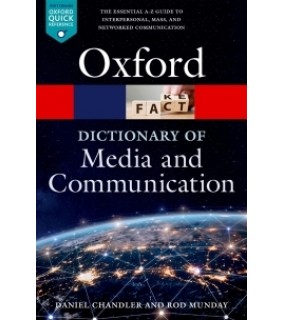 Oxford University Press ANZ ebook RENTAL 1YR A Dictionary of Media and Communication