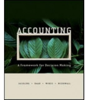 Accounting: A Framework for Decision Making - EBOOK