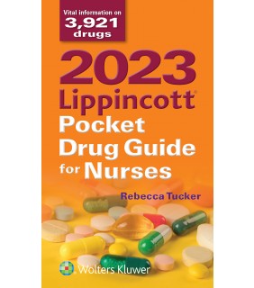 Lippincott Williams & Wilkins USA 2023 Lippincott Pocket Drug Guide for Nurses