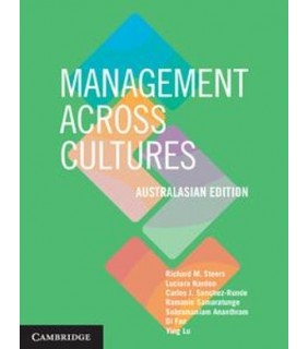 Cambridge University Press ebook Management across Cultures - Australasian Edition