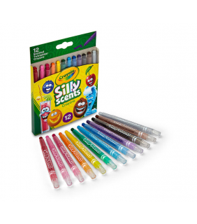 Crayola 12ct Silly Scents Mini Twistables Crayons