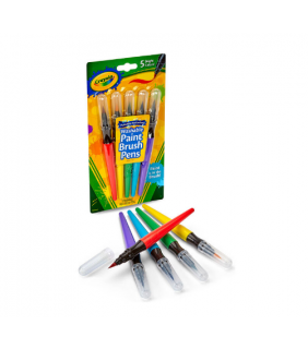 Crayola Paint Brush Pens - Classic 5pk