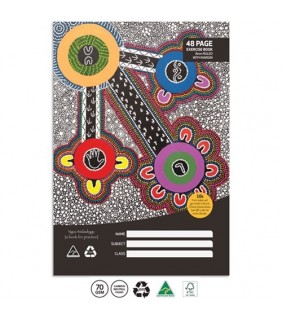 Cultural Choice Exercise Book A4 48 Page 8mm with Margin