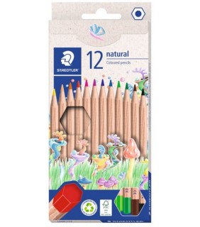 Staedtler Natural coloured pencils - assorted 12s