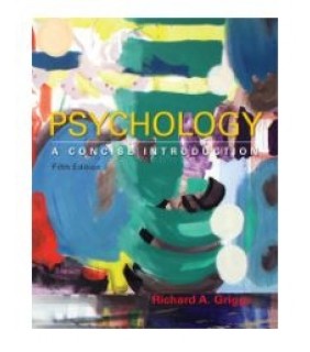 Worth ebook Psychology 5E: A concise introduction