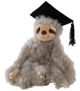 Graduation Sloth (16cm)