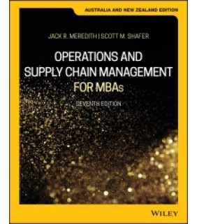 Wiley Operations and Supply Management for MBAs, Australia a