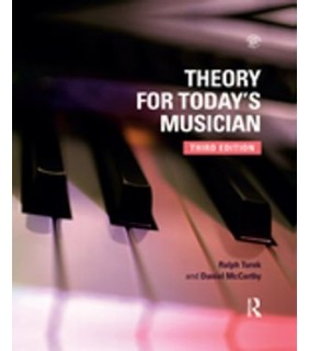 Taylor and Francis ebook RENTAL 180DAYS Theory for Today's Musician Textbook