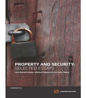 Thomson Reuters eBook Property & Security: Selected Essays