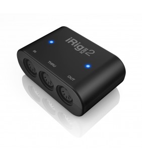 IK Multimedia iRig MIDI 2 Interface for iOS/Mac/PC w/Lightning/USB Cables