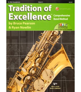 Kjos Tradition Of Excellence Book 3 Eb Alto Saxophone