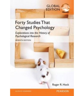 Pearson Education Forty Studies that Changed Psychology, Global Edition