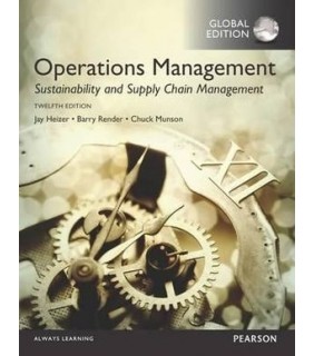 Pearson Education Operations Management: Sustainability and Supply Chain Manag