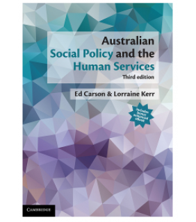 Cambridge University Press ebook Australian Social Policy and the Human Services Enhanc